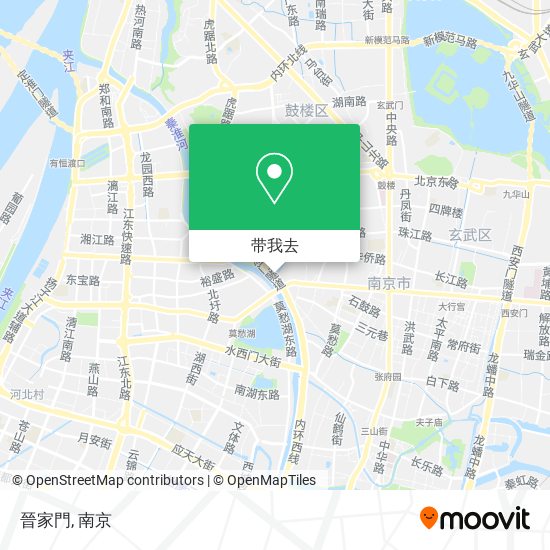 晉家門地图