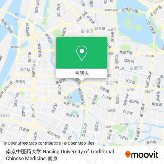 南京中医药大学 Nanjing University of Traditional Chinese Medicine地图