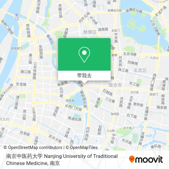 南京中医药大学 Nanjing University of Traditional Chinese Medicine地图