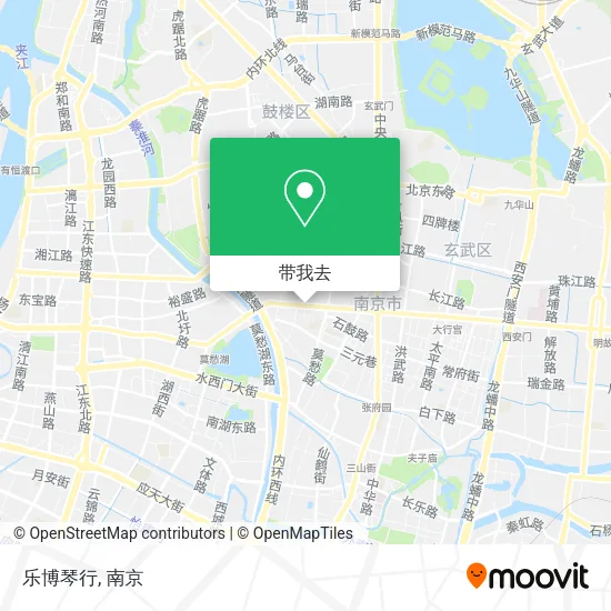 乐博琴行地图
