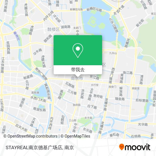 STAYREAL南京德基广场店地图