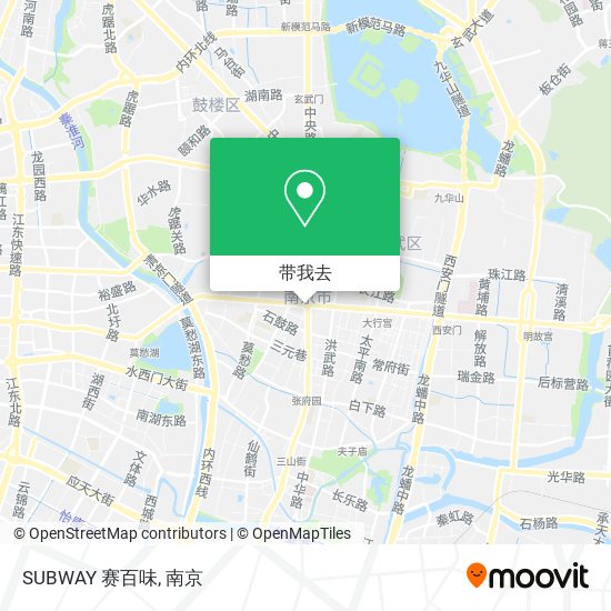 SUBWAY 赛百味地图