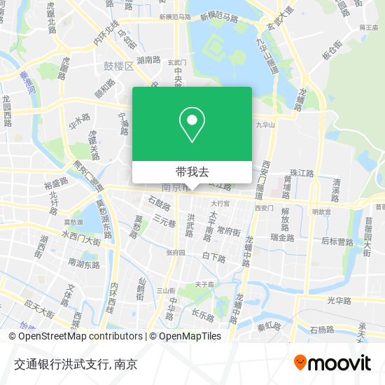 交通银行洪武支行地图