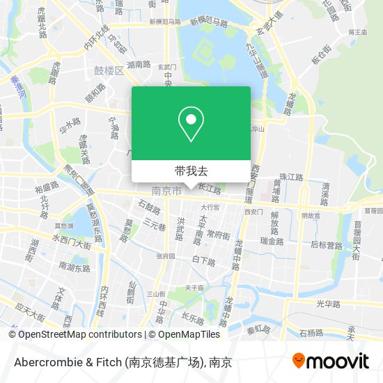 Abercrombie & Fitch (南京德基广场)地图