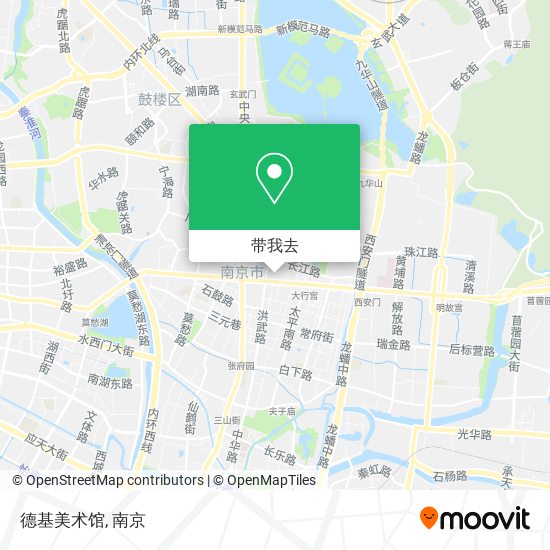 德基美术馆地图