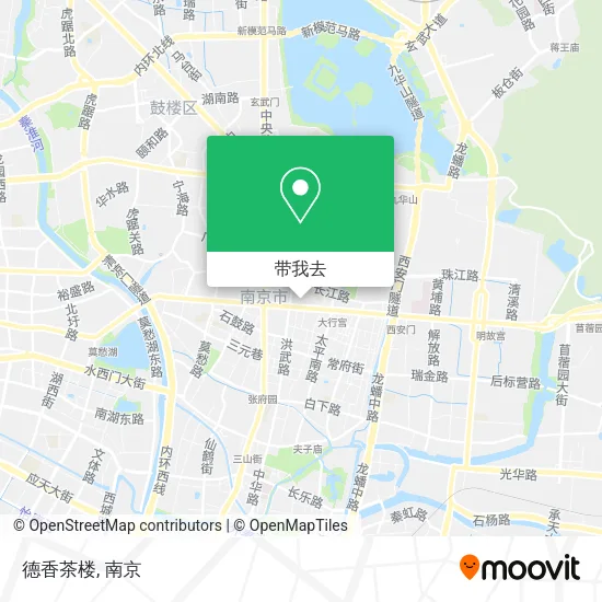 德香茶楼地图