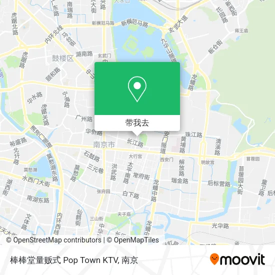 棒棒堂量贩式 Pop Town KTV地图