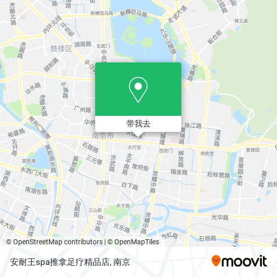 安耐王spa推拿足疗精品店地图