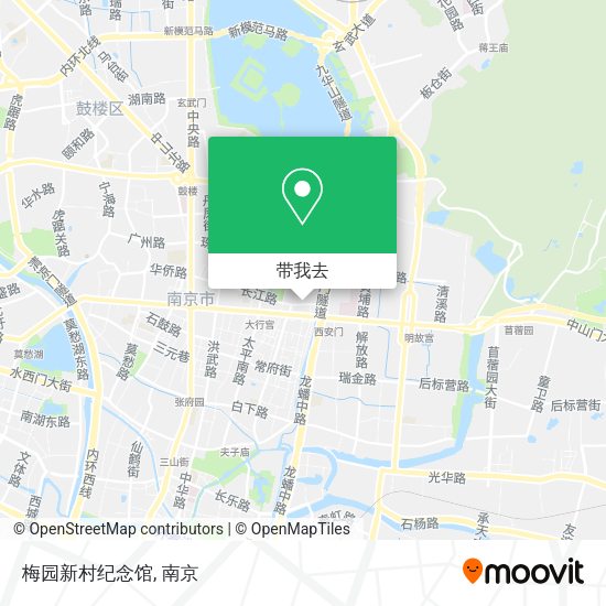 梅园新村纪念馆地图