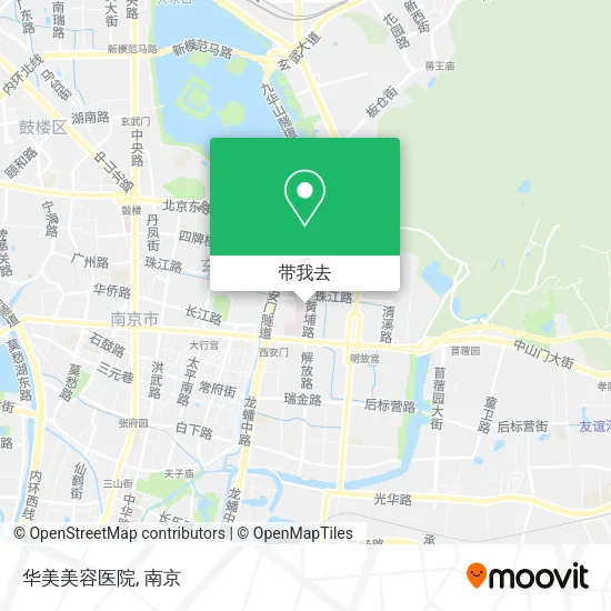 华美美容医院地图