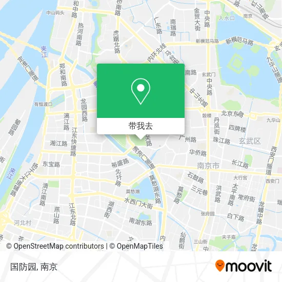 国防园地图