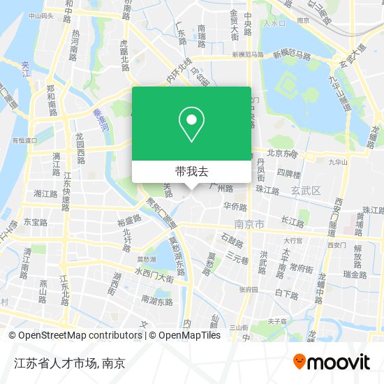 江苏省人才市场地图