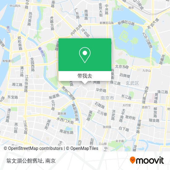 翁文灝公館舊址地图