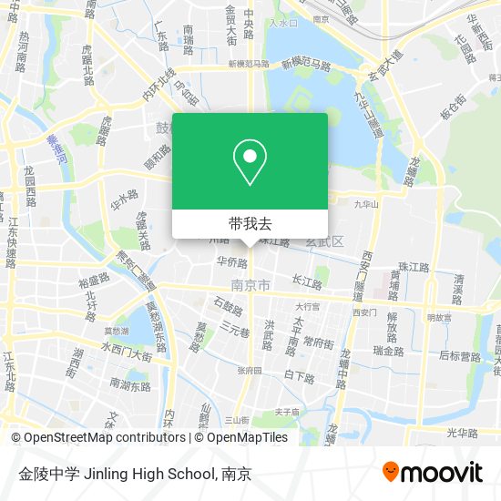 金陵中学 Jinling High School地图