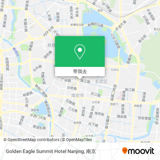 Golden Eagle Summit Hotel Nanjing地图