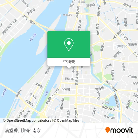 满堂香川菜馆地图