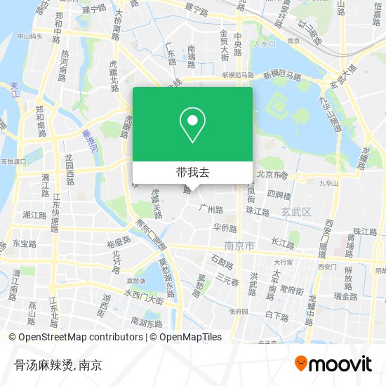 骨汤麻辣烫地图
