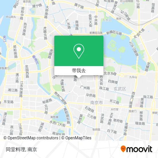 同堂料理地图