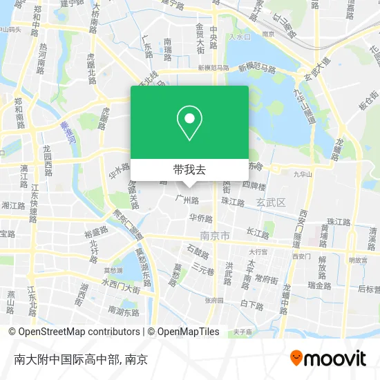 南大附中国际高中部地图