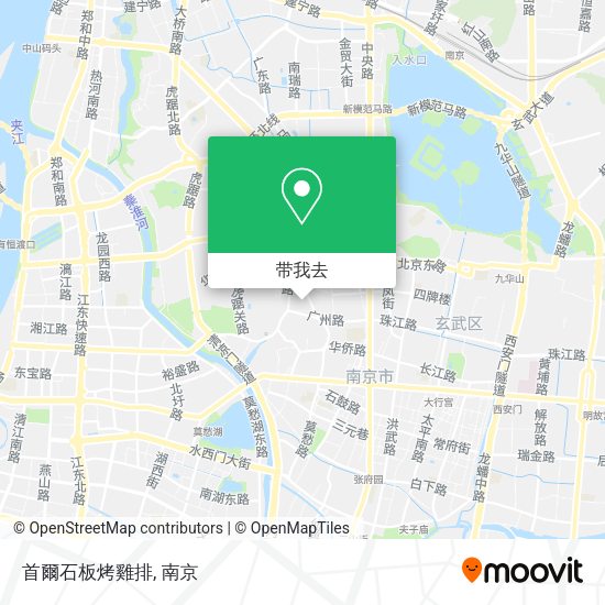 首爾石板烤雞排地图