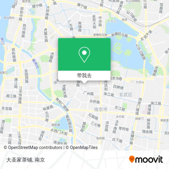 大圣家茶铺地图