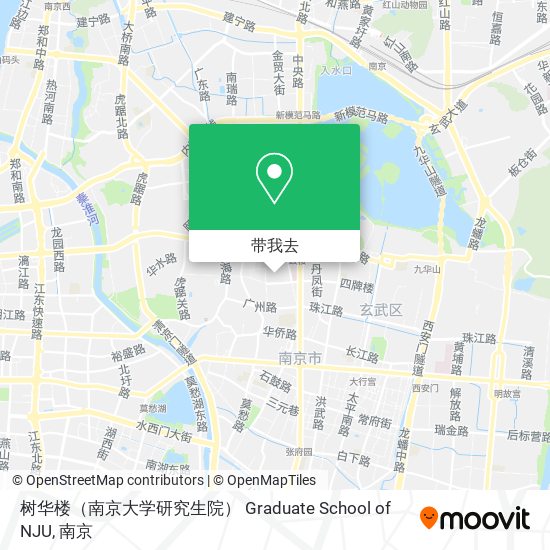 树华楼（南京大学研究生院） Graduate School of NJU地图