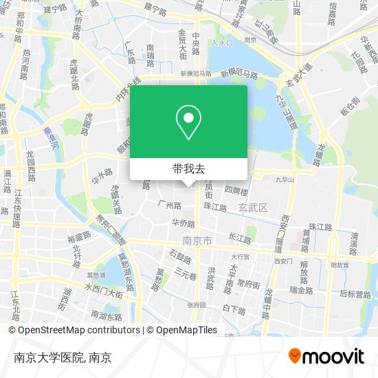 南京大学医院地图