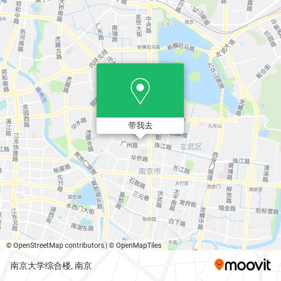 南京大学综合楼地图