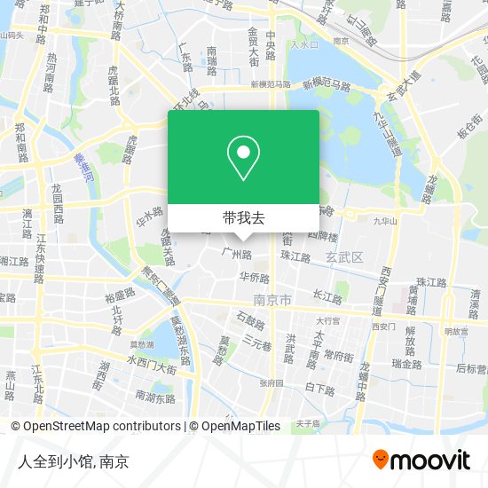 人全到小馆地图