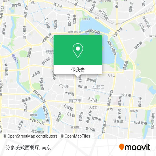 弥多美式西餐厅地图