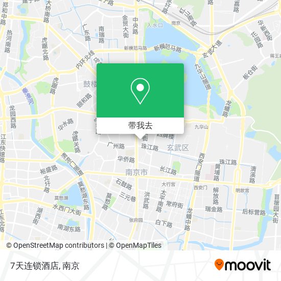 7天连锁酒店地图