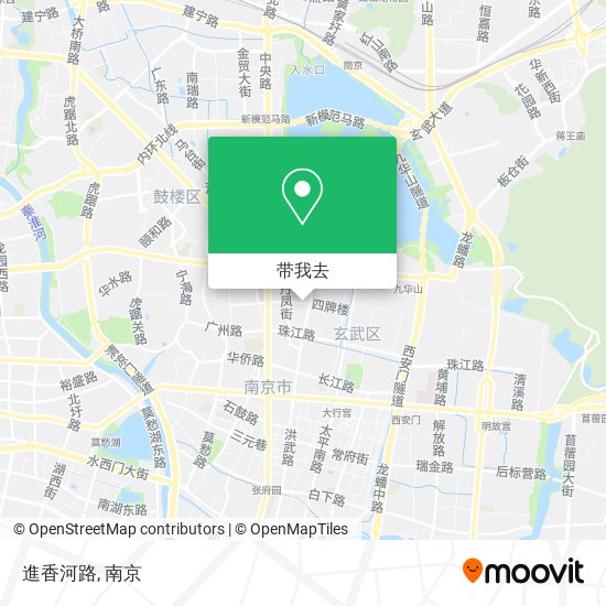 進香河路地图