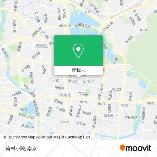 俺村小院地图