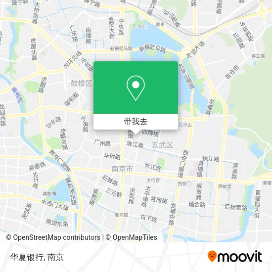 华夏银行地图