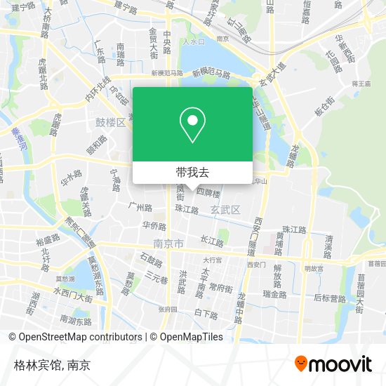 格林宾馆地图