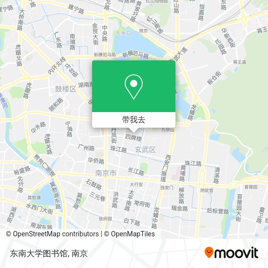 东南大学图书馆地图