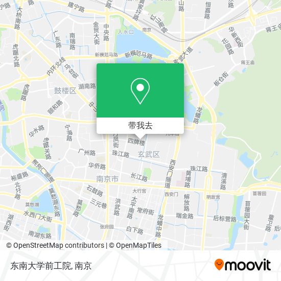 东南大学前工院地图