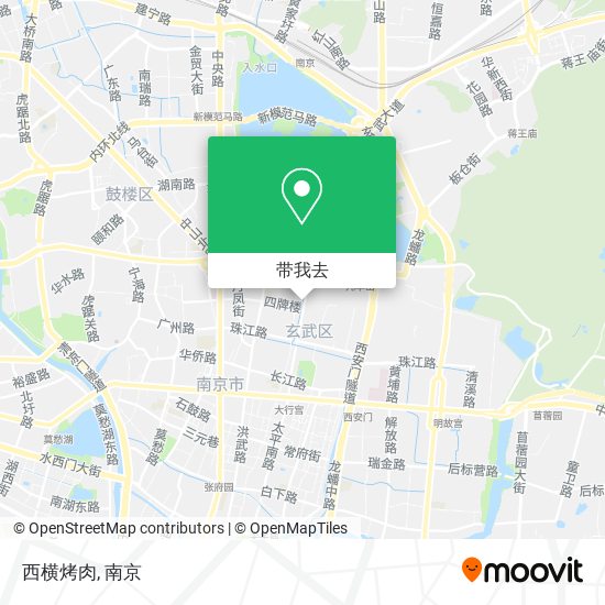 西横烤肉地图