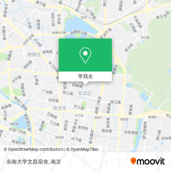 东南大学文昌宿舍地图