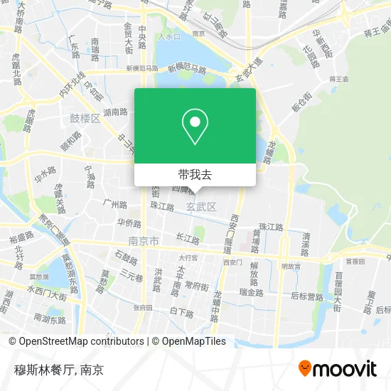 穆斯林餐厅地图