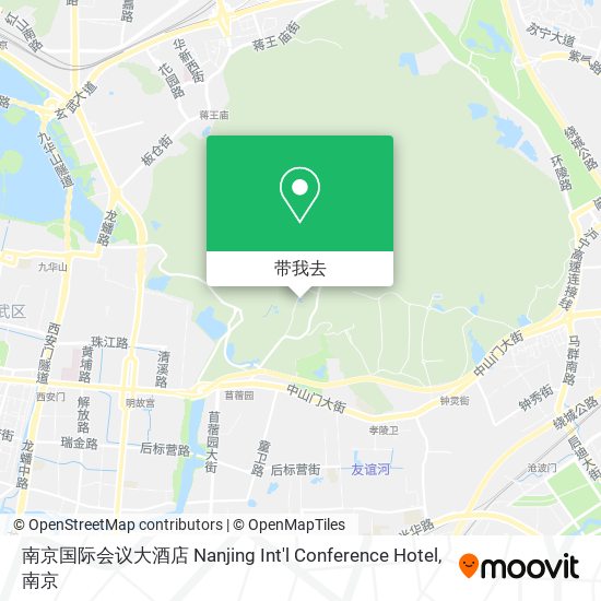 南京国际会议大酒店 Nanjing Int'l Conference Hotel地图