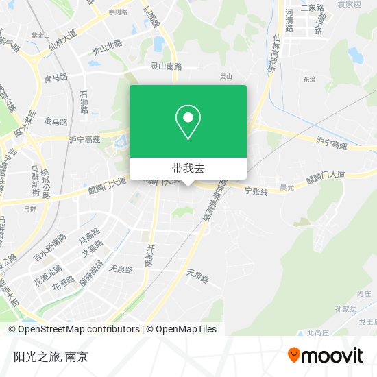 阳光之旅地图