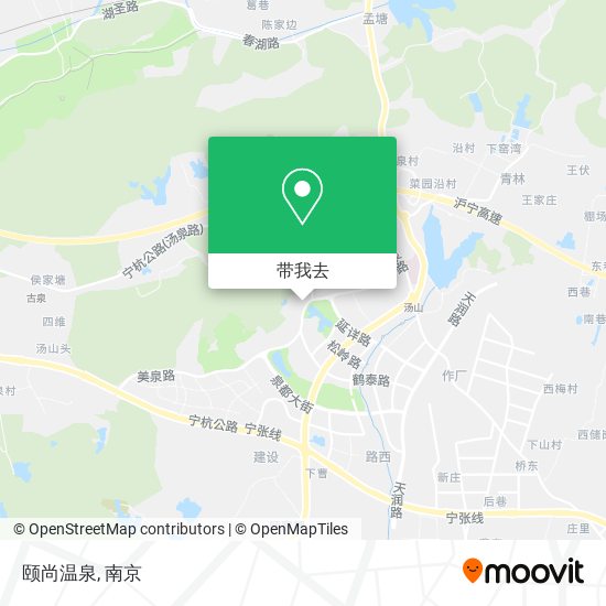 颐尚温泉地图