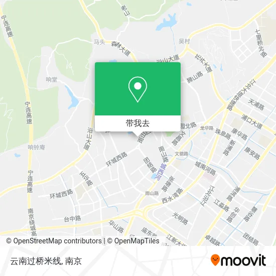 云南过桥米线地图