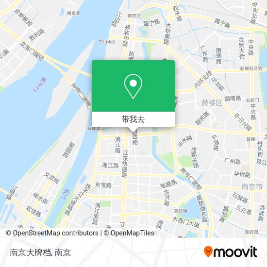 南京大牌档地图