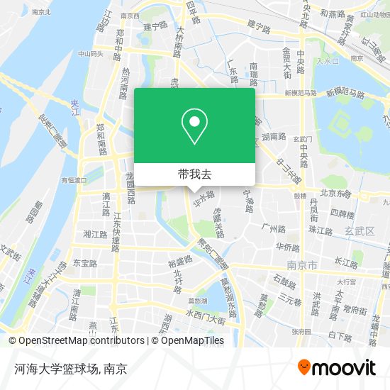 河海大学篮球场地图