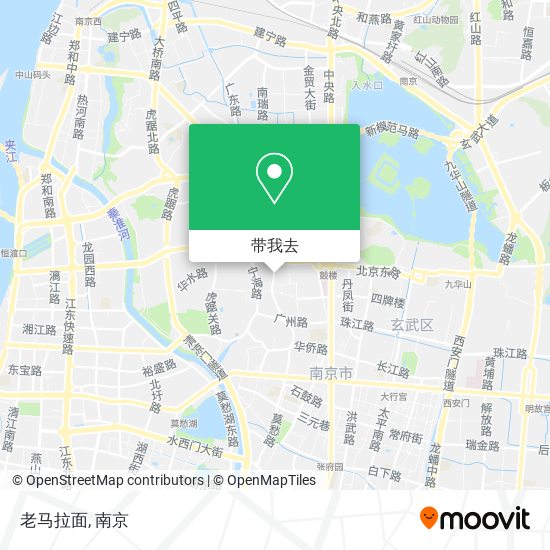 老马拉面地图