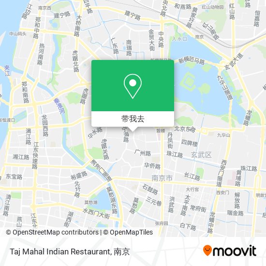 Taj Mahal Indian Restaurant地图