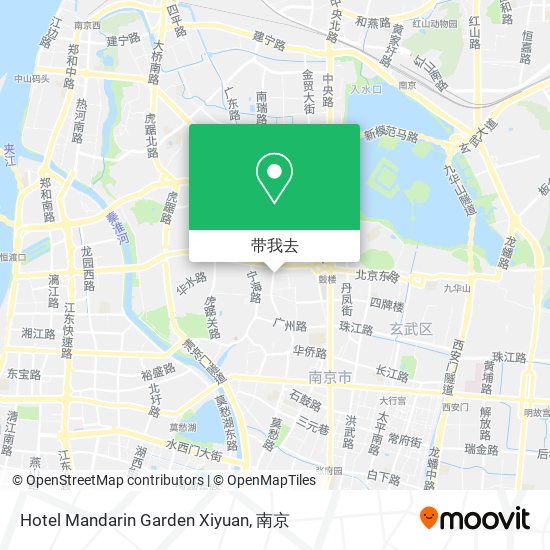 Hotel Mandarin Garden Xiyuan地图