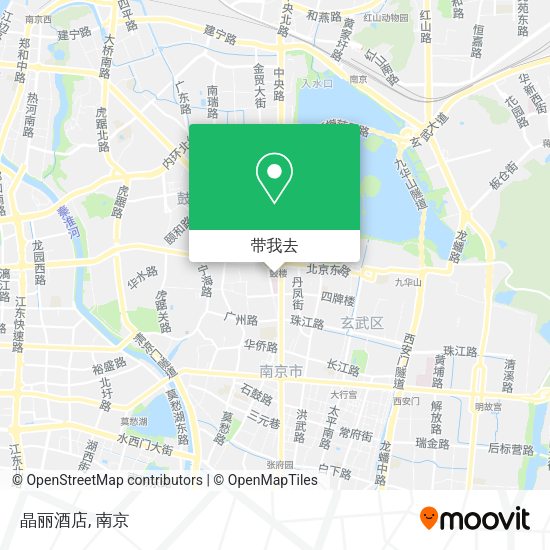 晶丽酒店地图